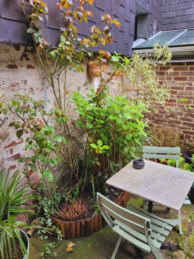 Апартаменти My Little Garden -Parking Gratuit 500M -Coeur Historique -La Clef De Онфлер Екстер'єр фото